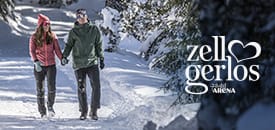 Sanfter  Winter in Zell-Gerlos